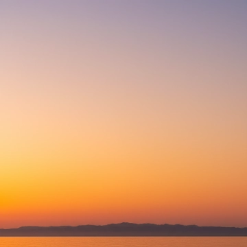 Golden hour sky background